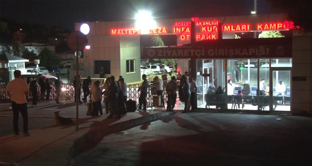 Bayram öncesi mahkumlar Maltepe Cezaevi’nden izinli olarak tahliye edildi