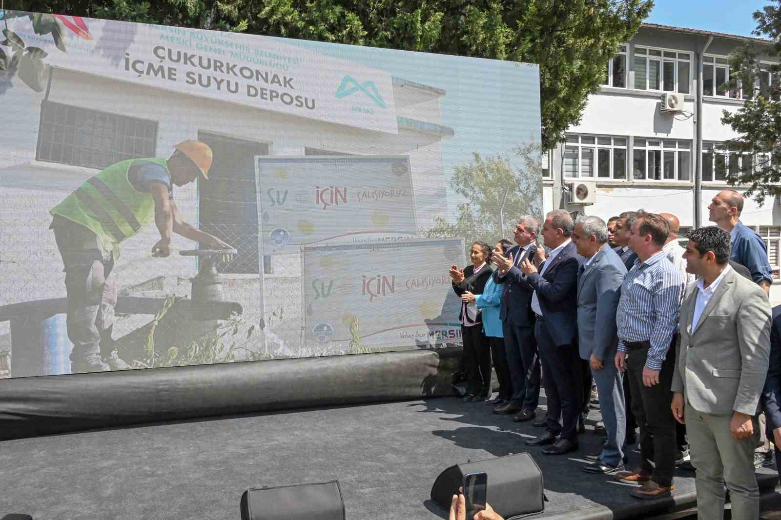 Gülnar’ın su sorunu Ilısu içme suyu hattı ile çözüldü