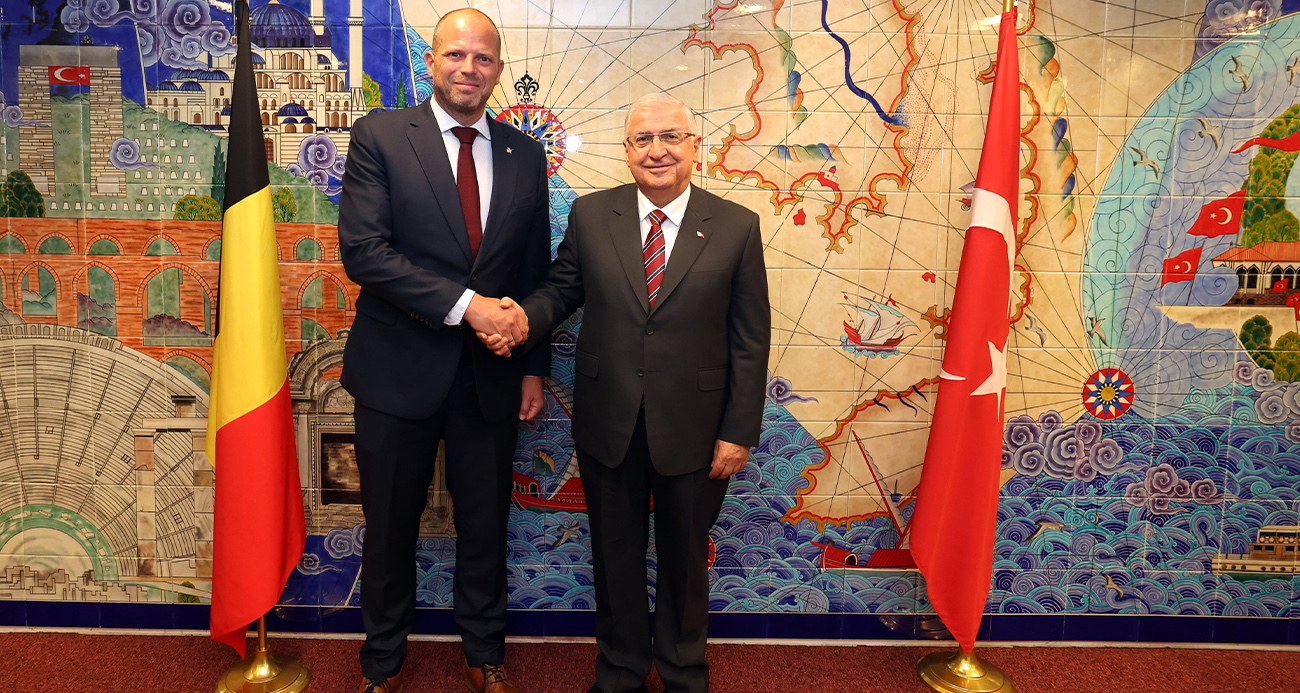 Milli Savunma Bakanı Güler Belçika Savunma Bakanı Francken ile görüştü