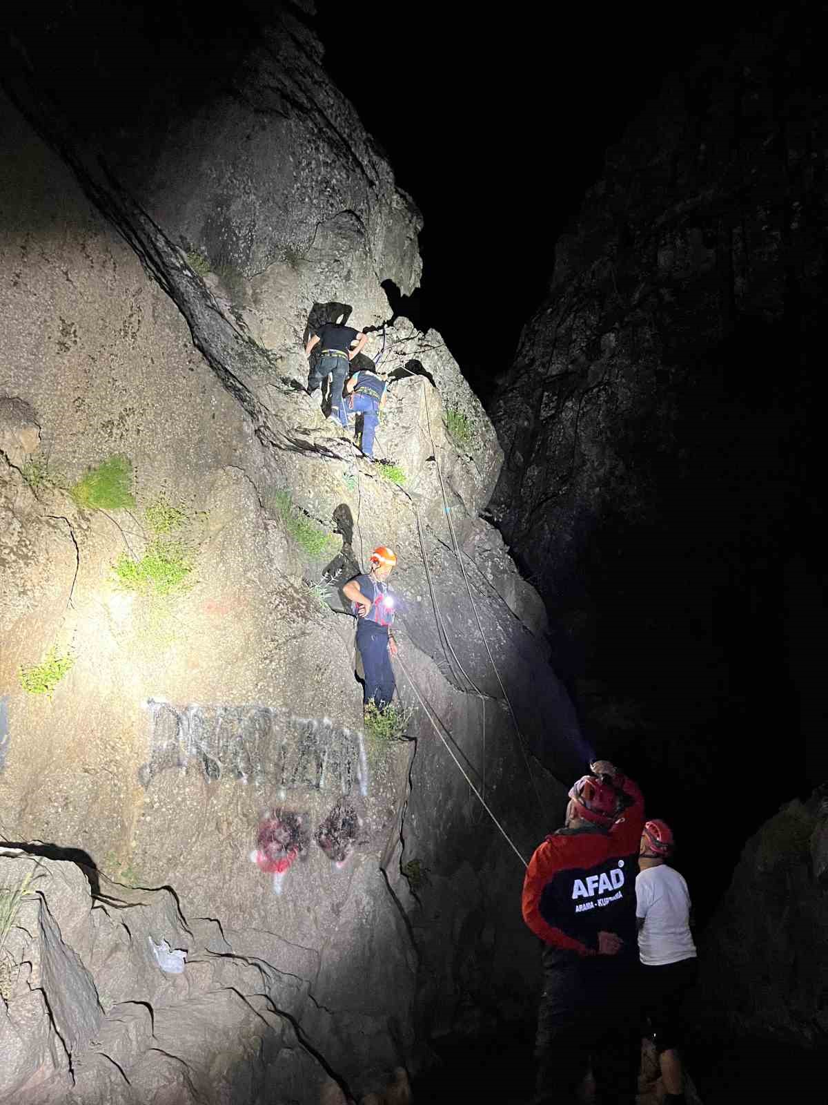 Tunceli’de nefes kesen kurtarma operasyonu