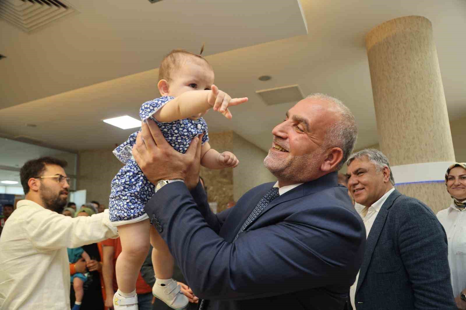 Canik’te coşkulu bayramlaşma