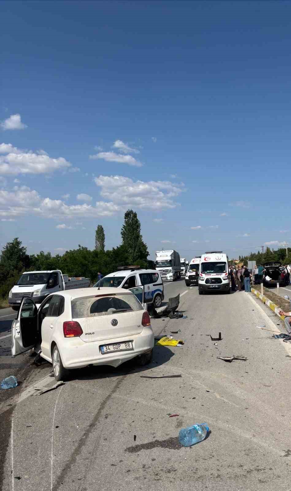 Afyonkarahisar’da kaza: 1 ölü, 3 yaralı
