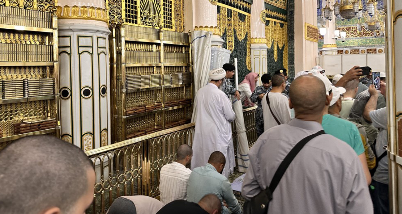 Hacılar Ravda-ı Mutahhara'ya koştular