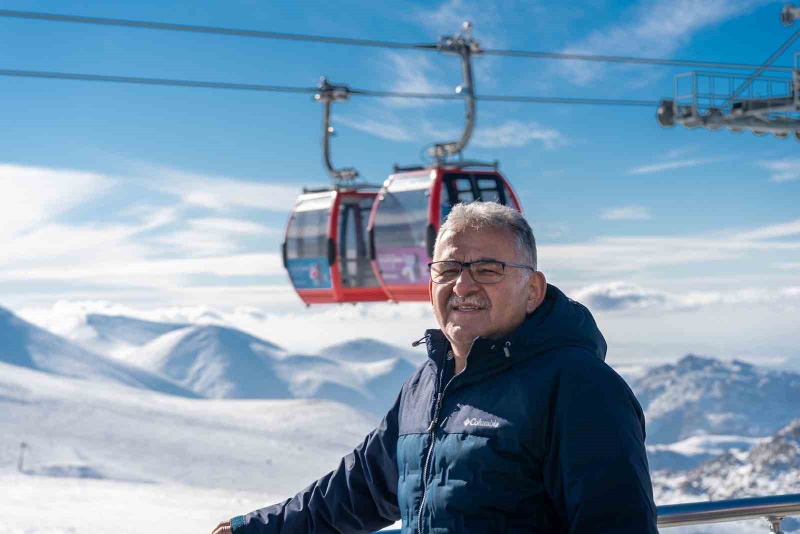 Kayseri’nin zirvesi Erciyes, Türk dünyası ile buluşuyor