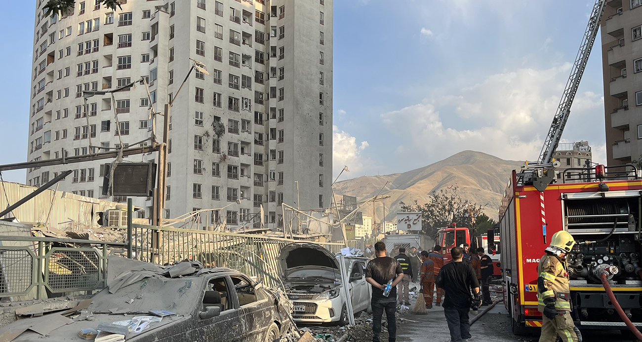 İsrail'in saldırıları sonucu Tahran'da 78, Tebriz'de 5 kişi hayatını kaybetti