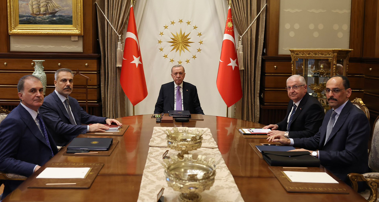 Beştepe'de güvenlik zirvesi!