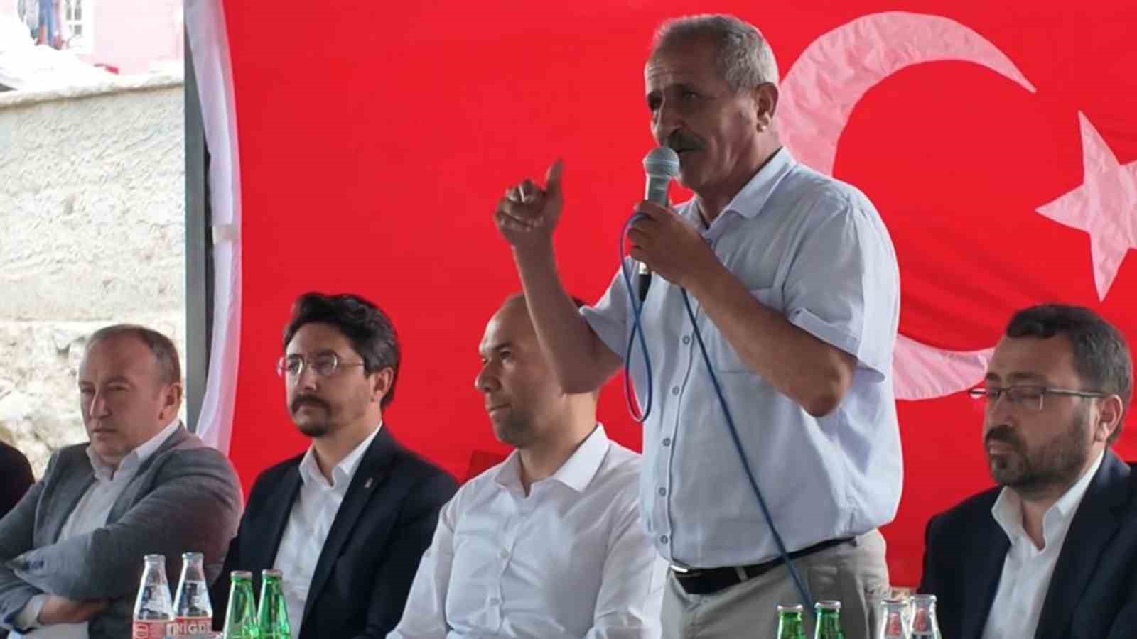 Niğde Protokolü ’Köy Buluşması, Gönül Buluşması’ programına katıldı
