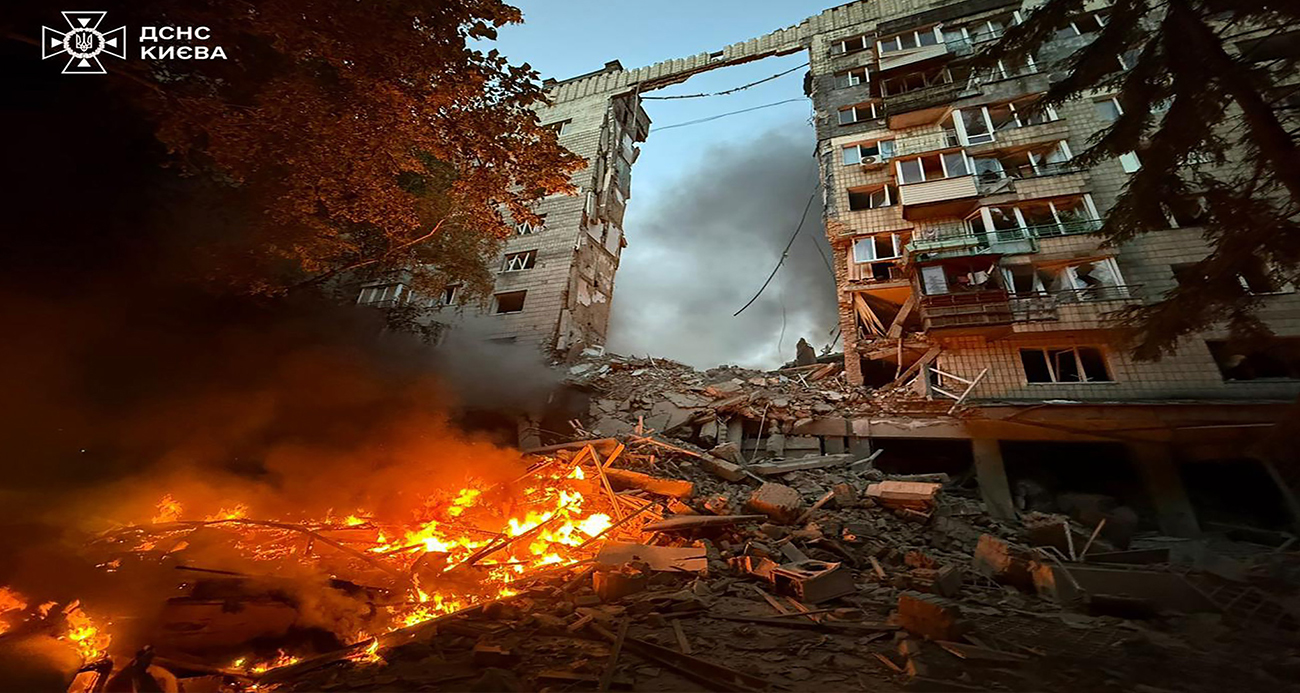 Rus ordusundan Ukrayna'nın başkenti Kiev'e saldırı: 14 ölü, 60 yaralı