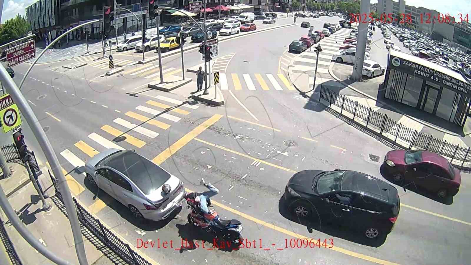 Sakarya’daki 12 ayrı trafik kazası KGYS’de