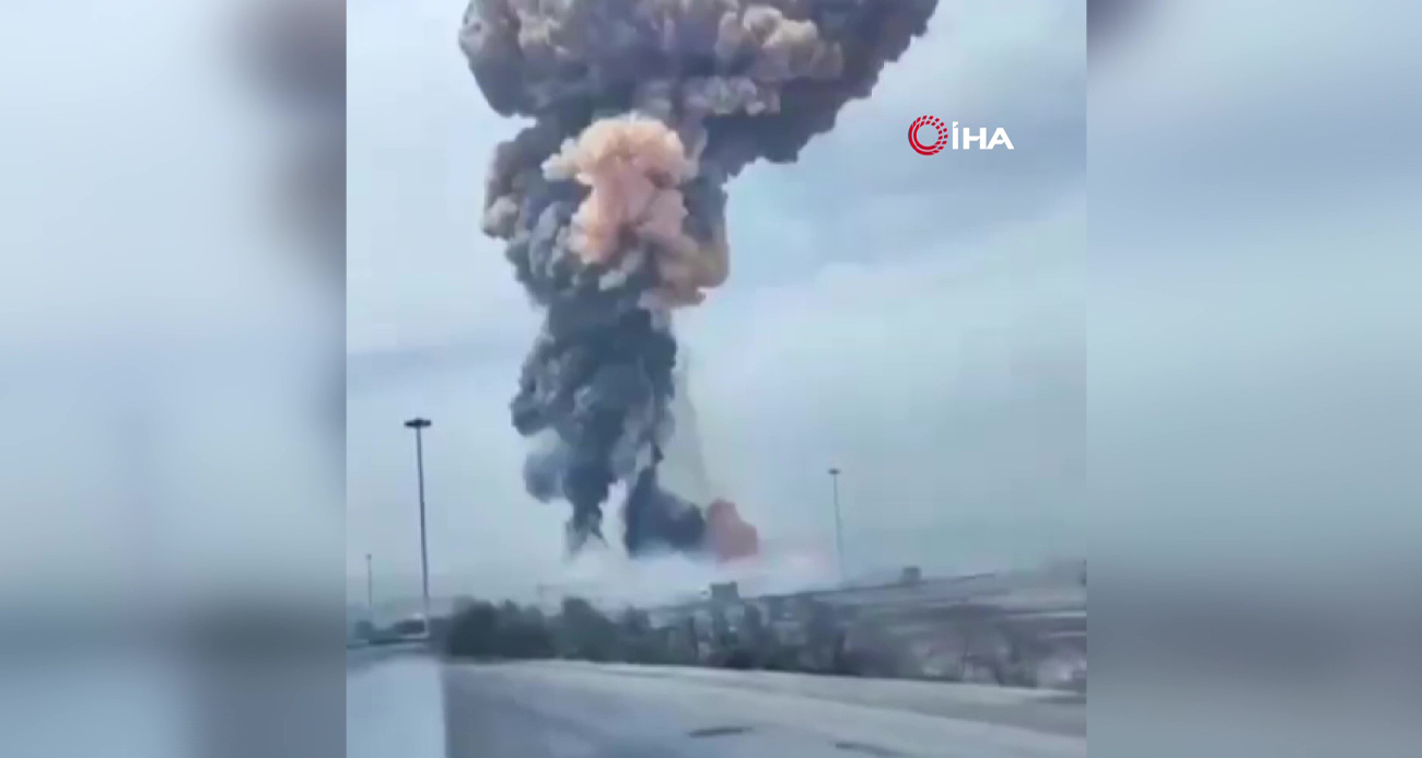 Şiddetli patlama duyuldu!