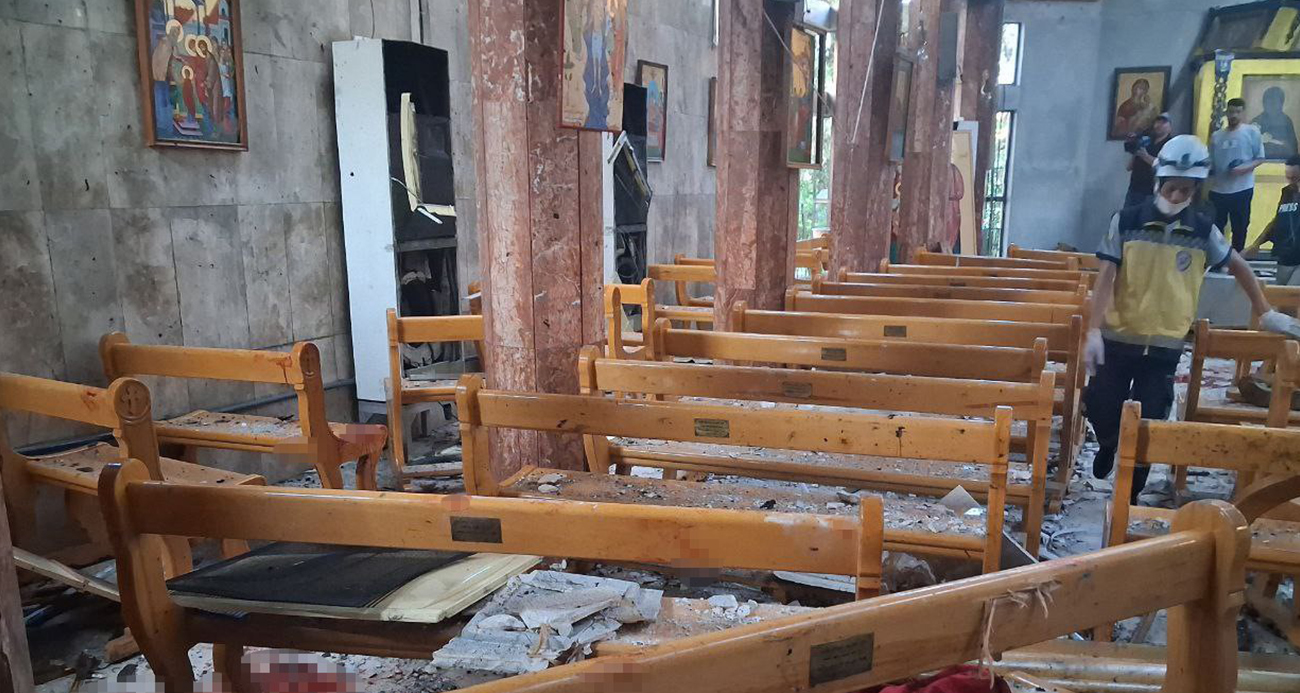 Cumhurbaşkanı Erdoğan, Şam'daki kilise saldırısını kınadı