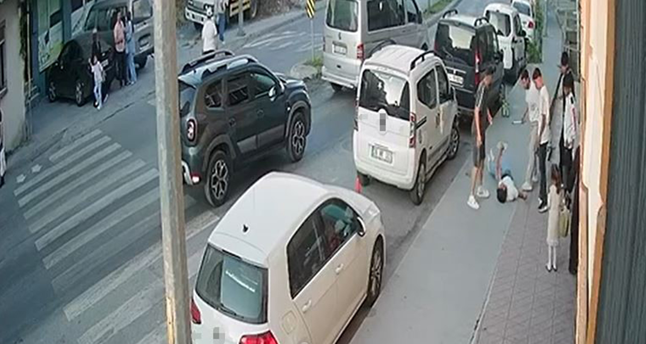 Arnavutköy’de bir gence sokak ortasında sopalı saldırı