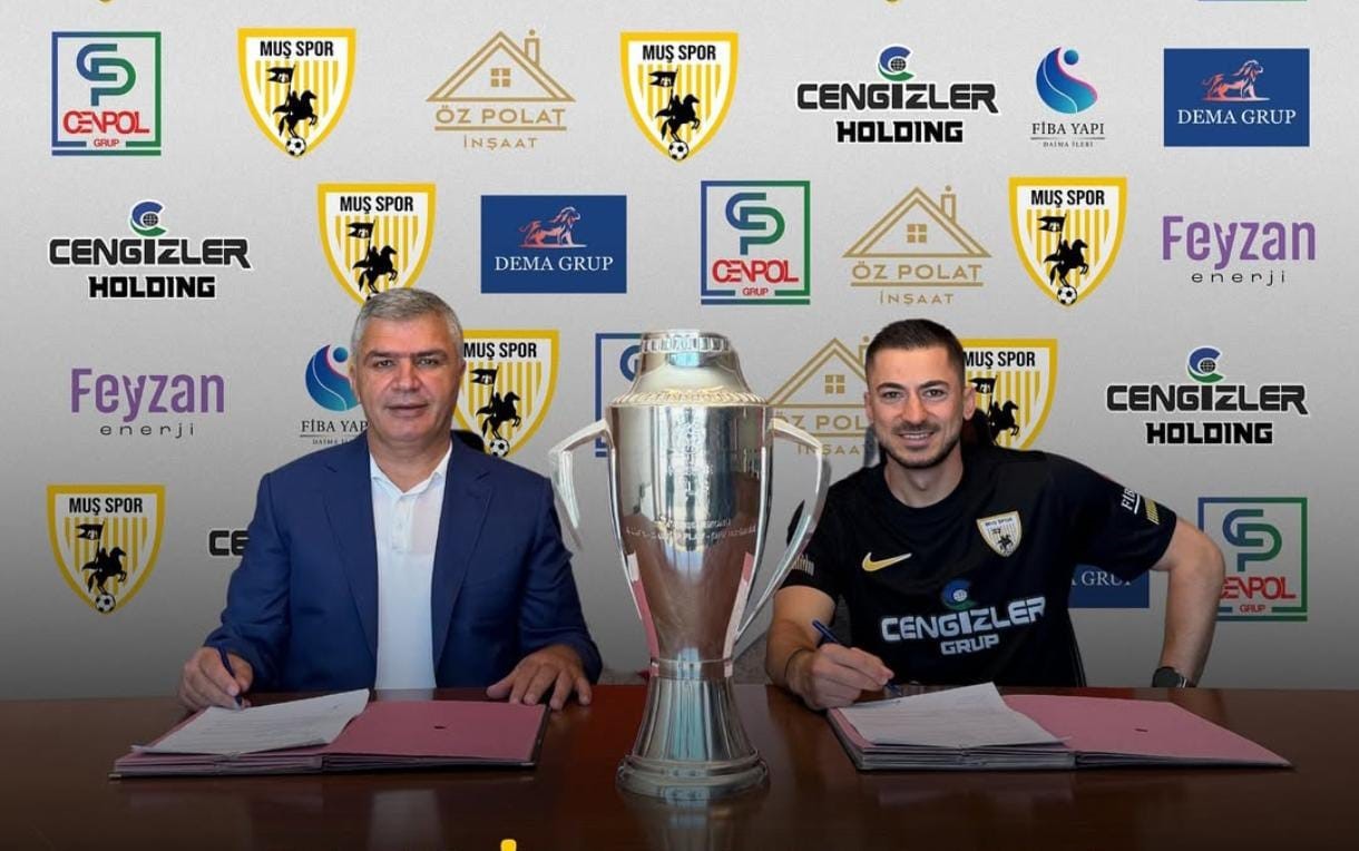 Muşspor’da şampiyonluğun mimarlarından Halil Yılmaz yuvada kaldı