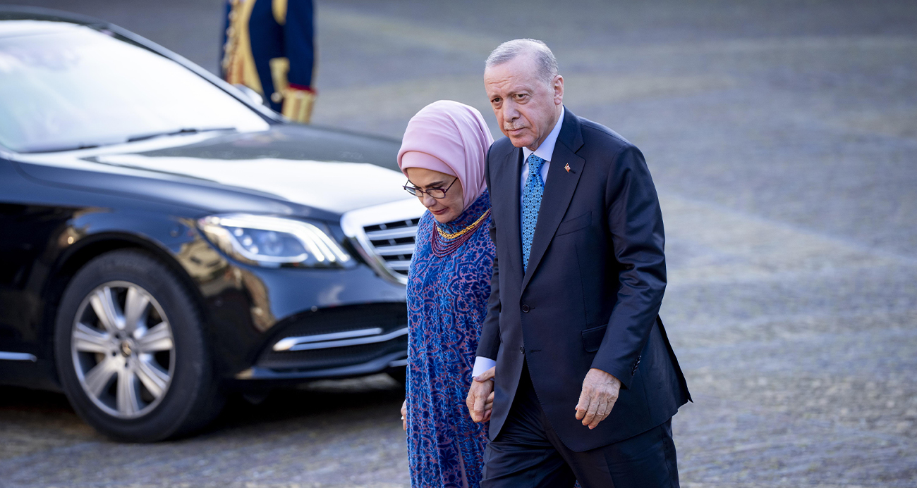 Cumhurbaşkanı Erdoğan, NATO liderleri onuruna verilen akşam yemeğine katıldı