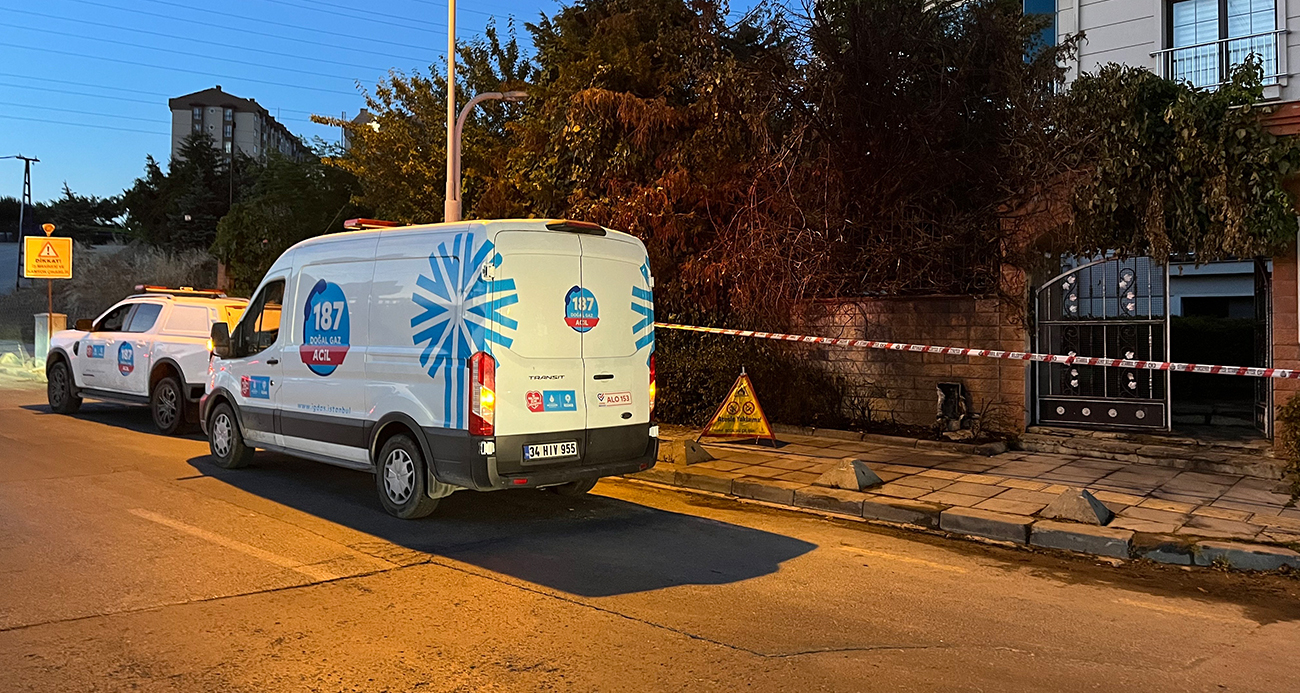 Başakşehir’de elektrik kablolarında çıkan yangın doğalgaz kutusuna sıçradı