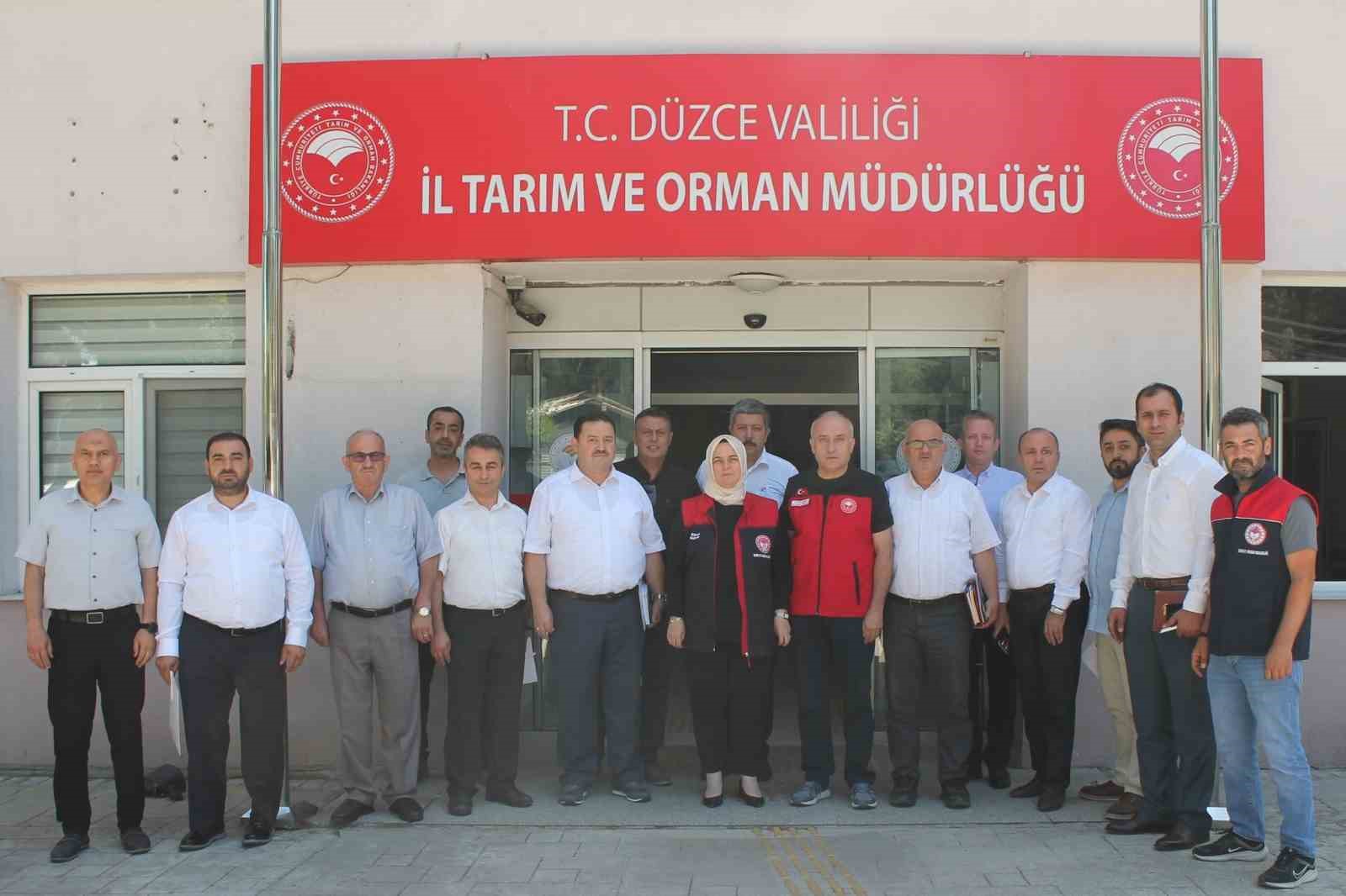 Hayvancılıkta üretim ve verimlilik Düzce’de masaya yatırıldı
