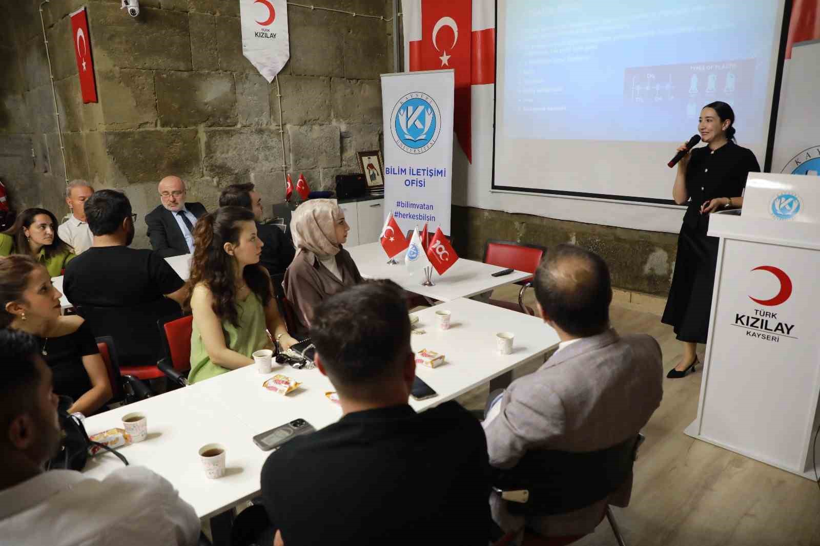 KAYÜ’den ‘Bilim Kafe’ etkinliği