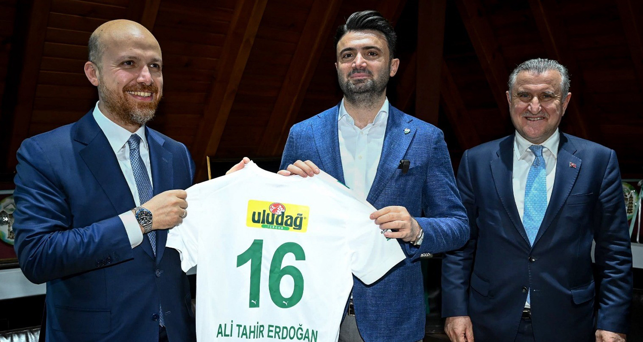 Bakan Osman Aşkın Bak ve Bilal Erdoğan’dan Bursaspor’a ziyaret