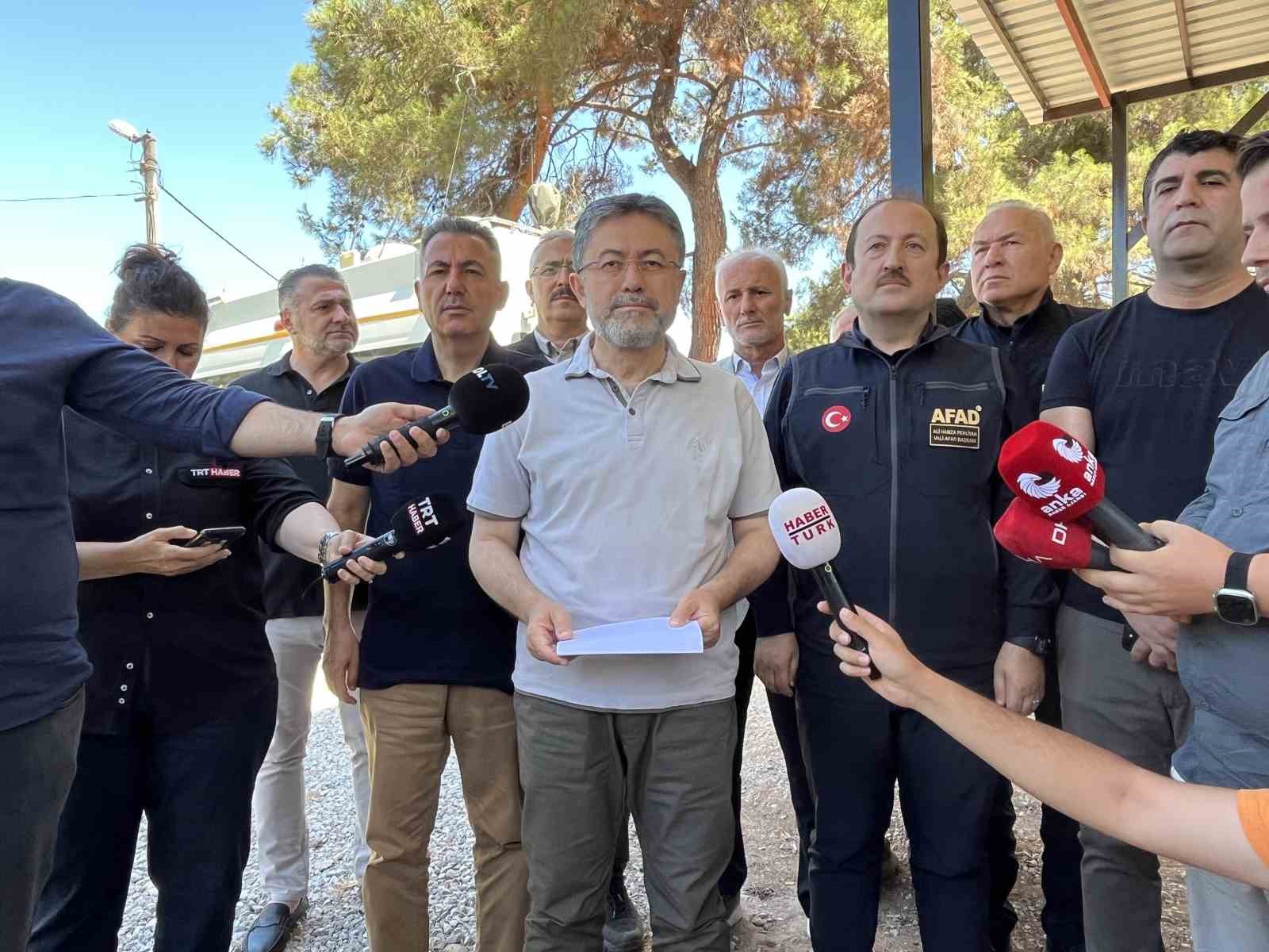 Bakan Yumaklı: 