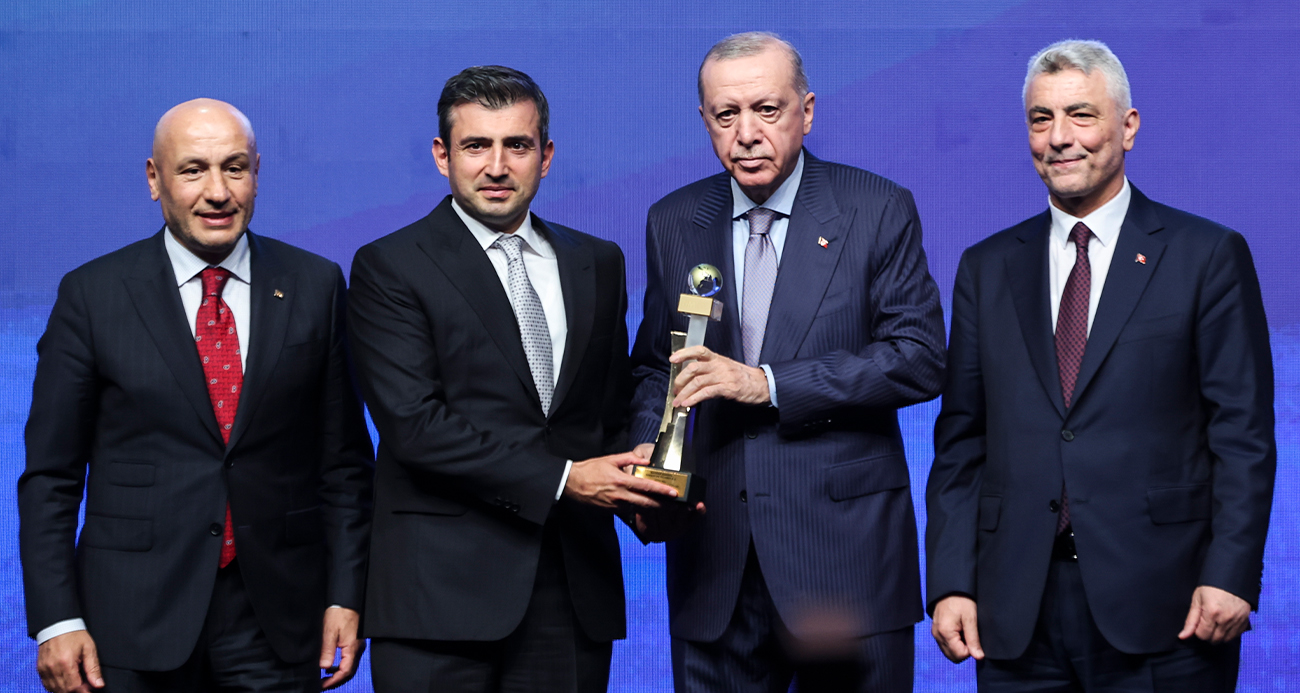 Cumhurbaşkanı Erdoğan’dan ödül!