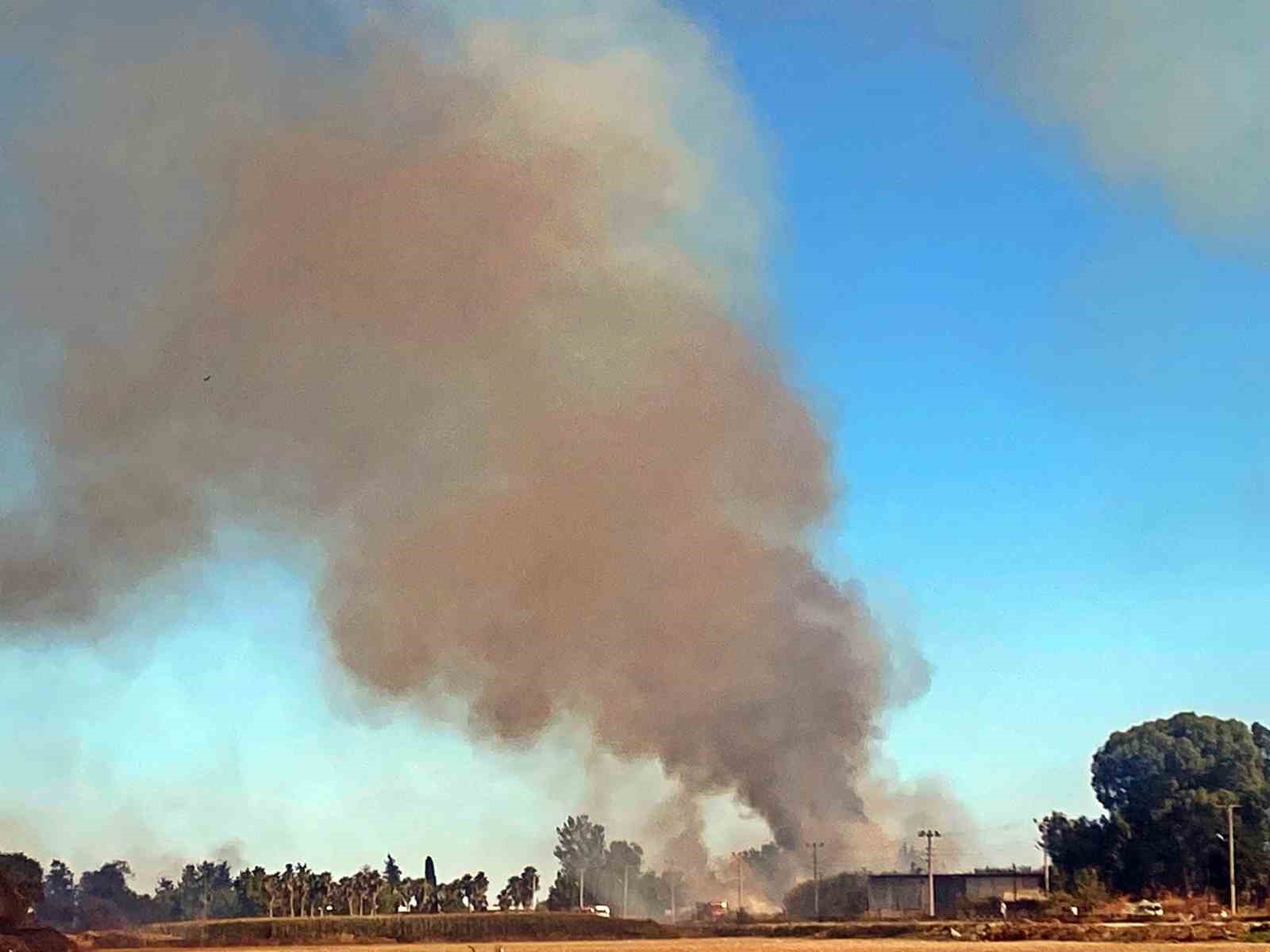 Antalya’da 3 farklı noktada çıkan yangın, 2 saatte kontrol altına alındı