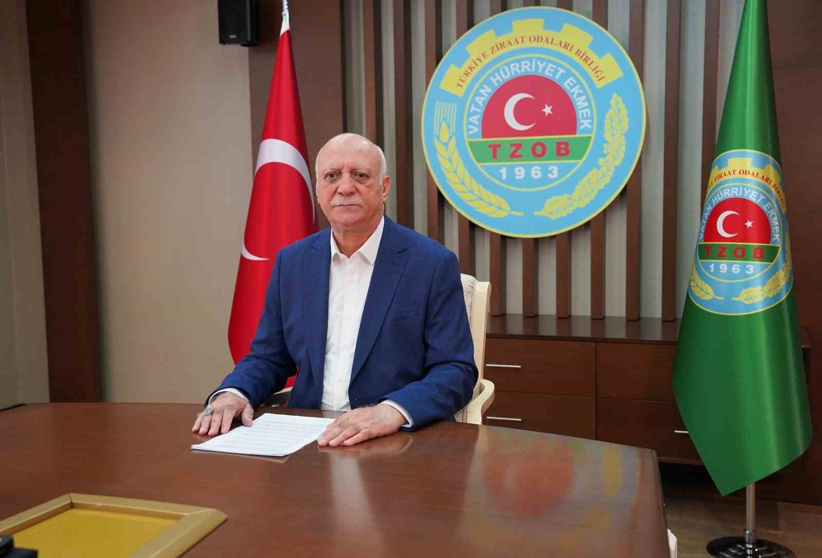 TZOB Başkanı Bayraktar: 