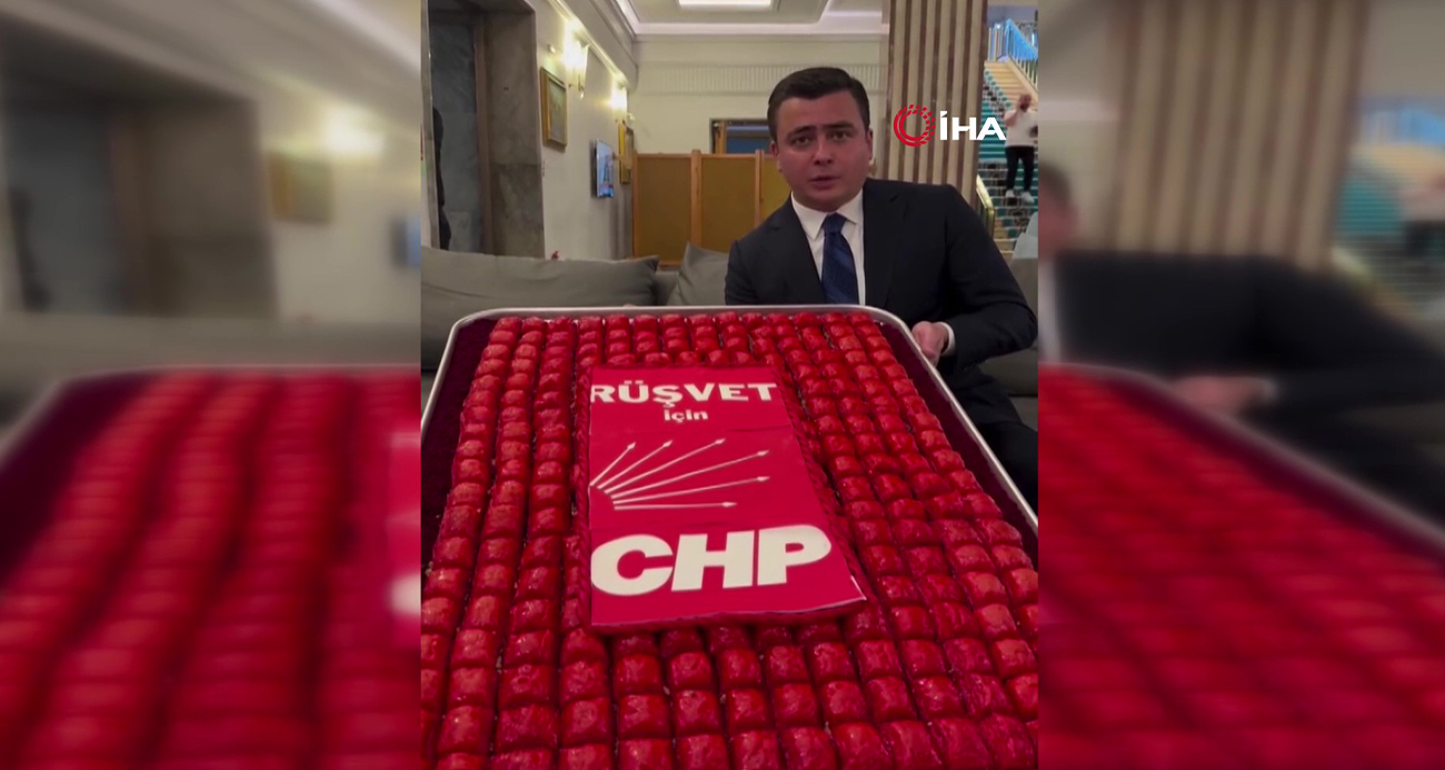 Osman Gökçek’ten CHP’ye ‘baklava’ göndermesi