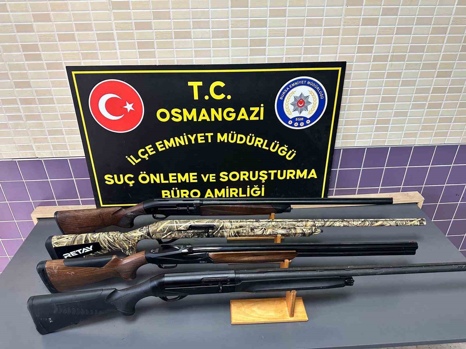 Bursa’da asker uğurlamasında havaya ateş açan 4 kişiden 2’si tutuklandı
