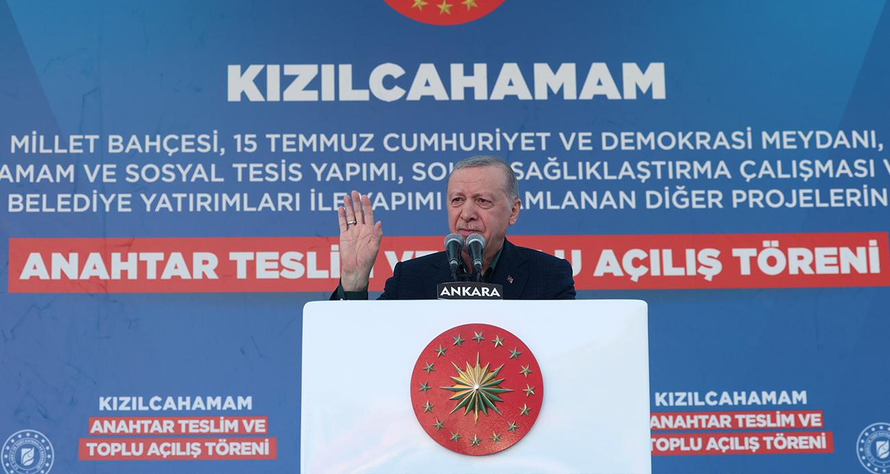 Cumhurbaşkanı Erdoğan: 