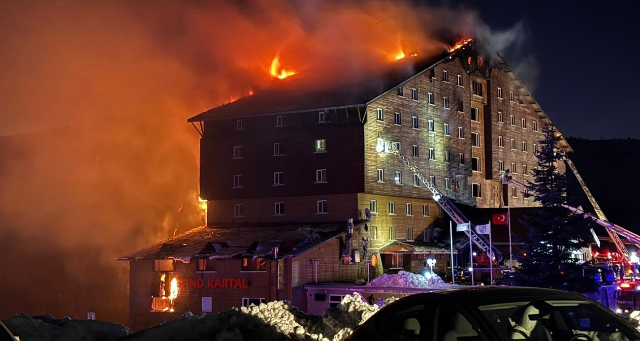 Otel yangınında ölen kızının son sözlerini anlattı: 