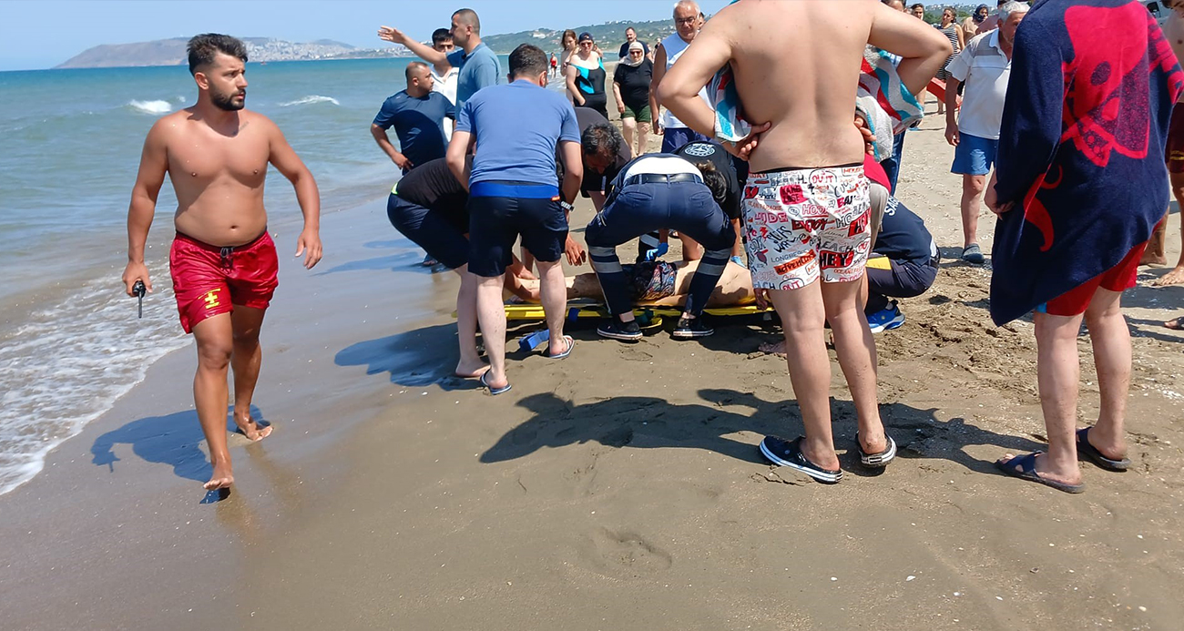 Tatil için geldiği Sinop’ta denize giren genç boğuldu