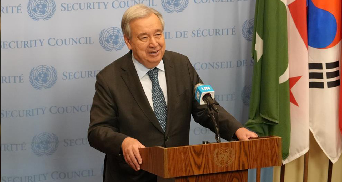 BM Genel Sekreteri Guterres: 
