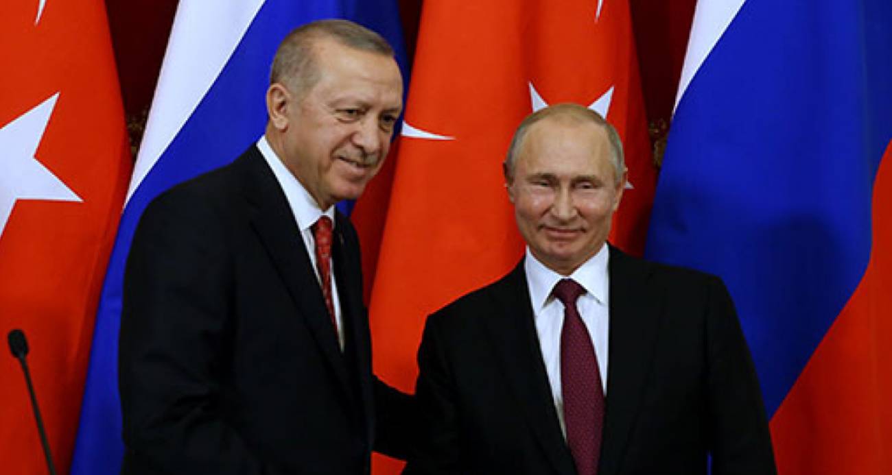 Cumhurbaşkanı Erdoğan, Rusya lideri Putin ile görüştü