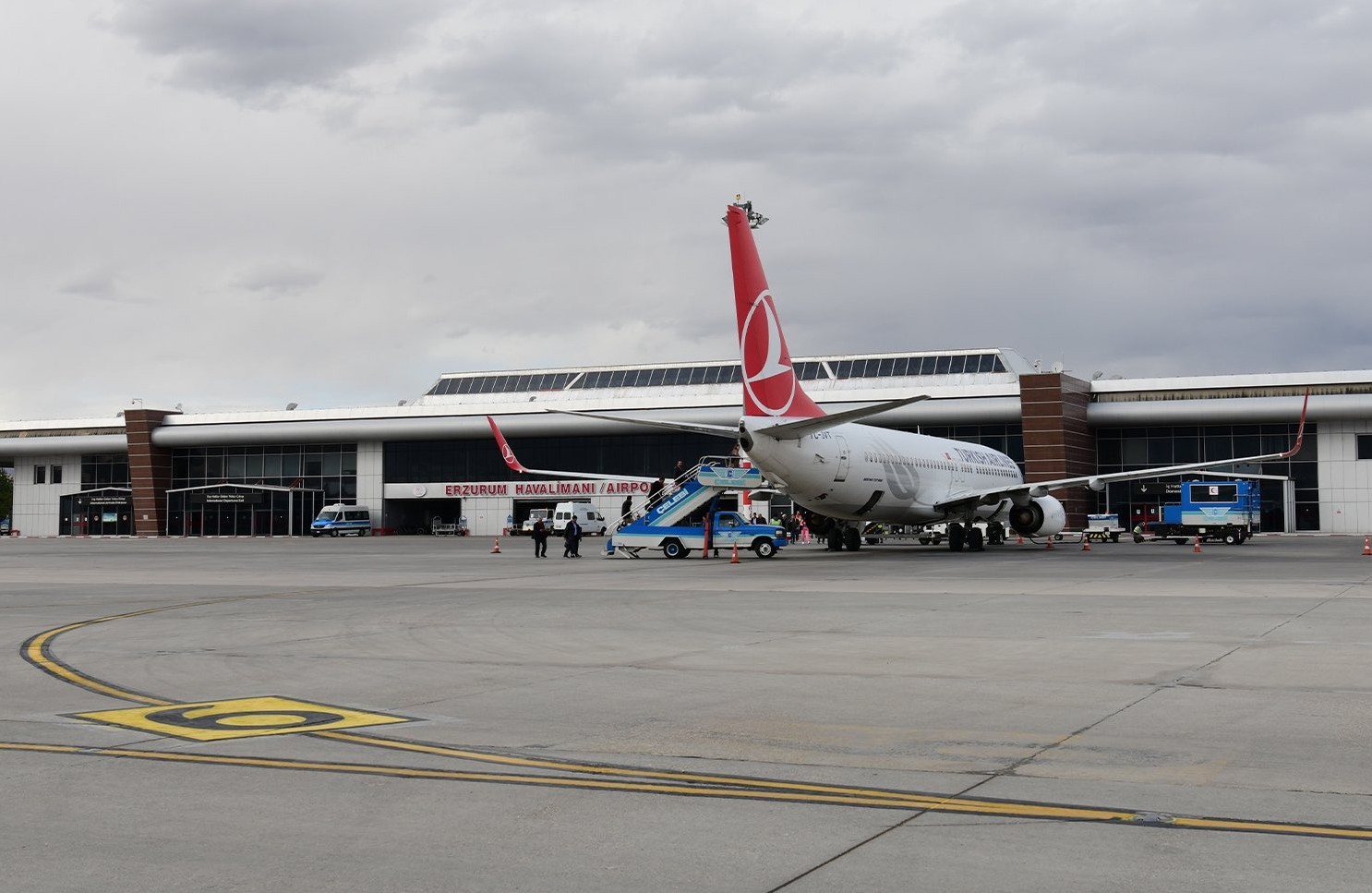 Erzurum’da ilk çeyrekte ayından 601  bin 241 kişi uçtu