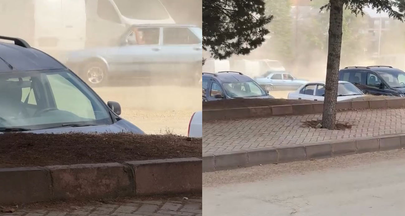 Tofaş marka aracıyla drift yaparken kameralara yakalandı