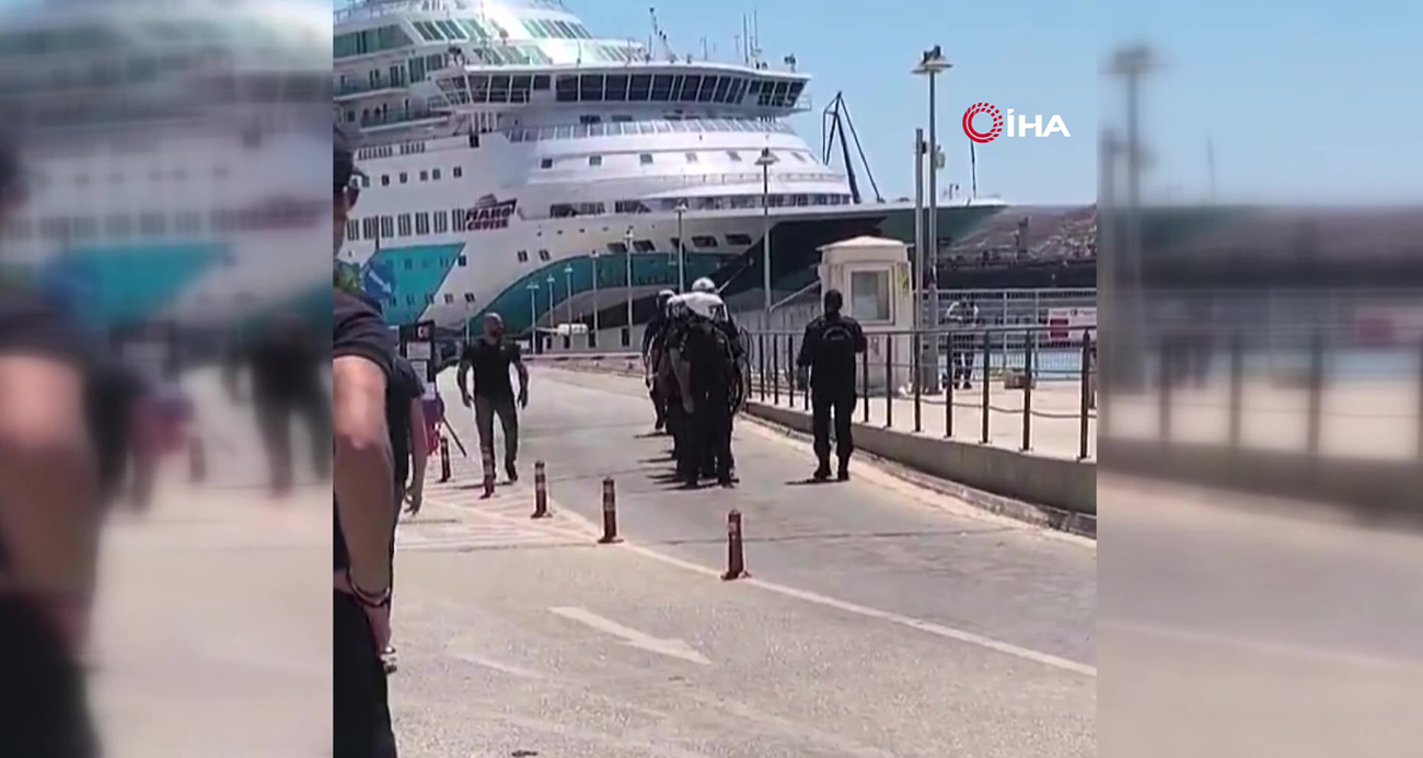 Yunanistan’ın Siros Adası’nda İsrailli turistlerin karaya ayak basmasına izin verilmedi