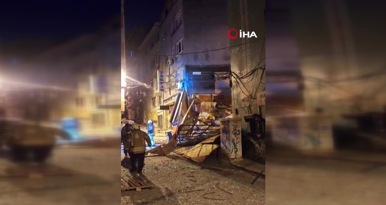 Beyoğlu'nda bir binada patlama!