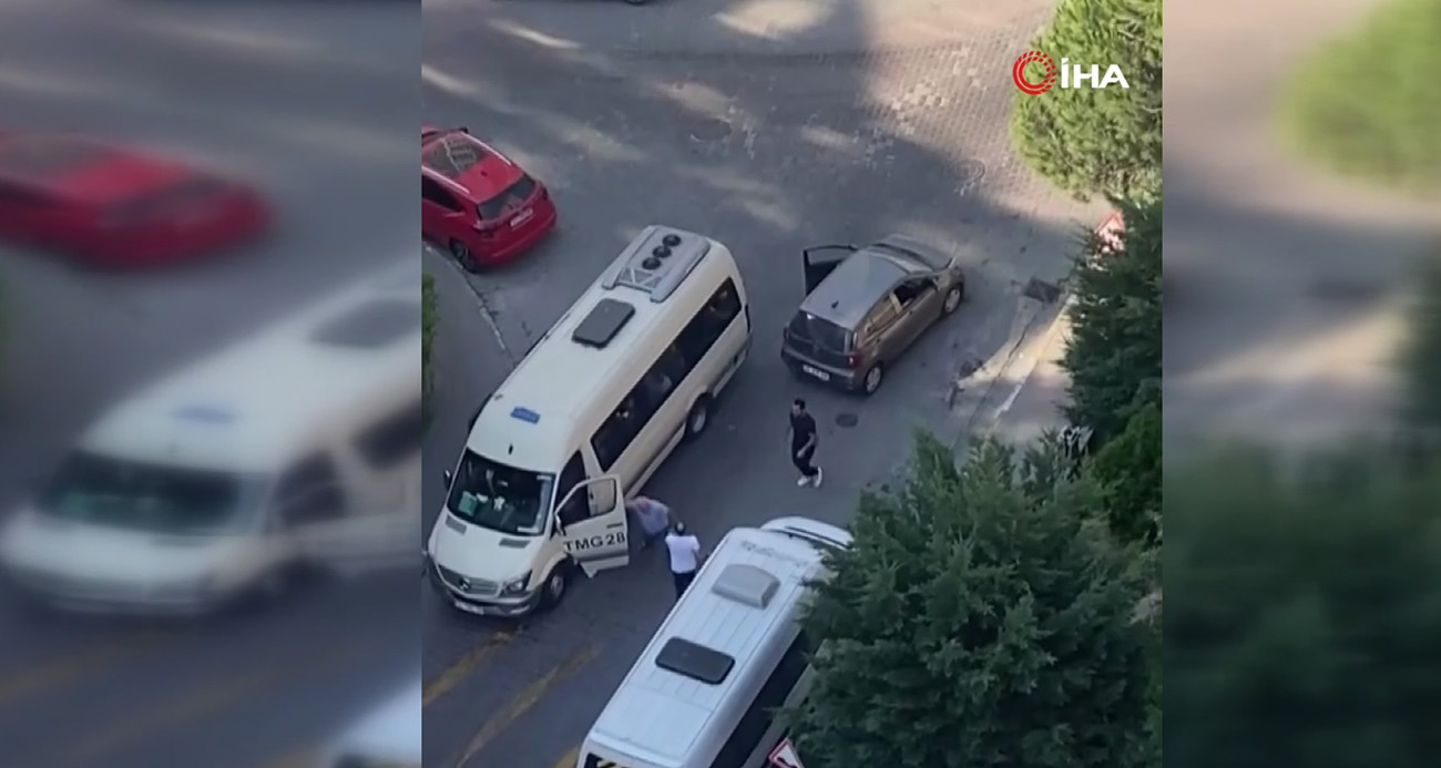Beylikdüzü’nde tekme tokat yol kavgası