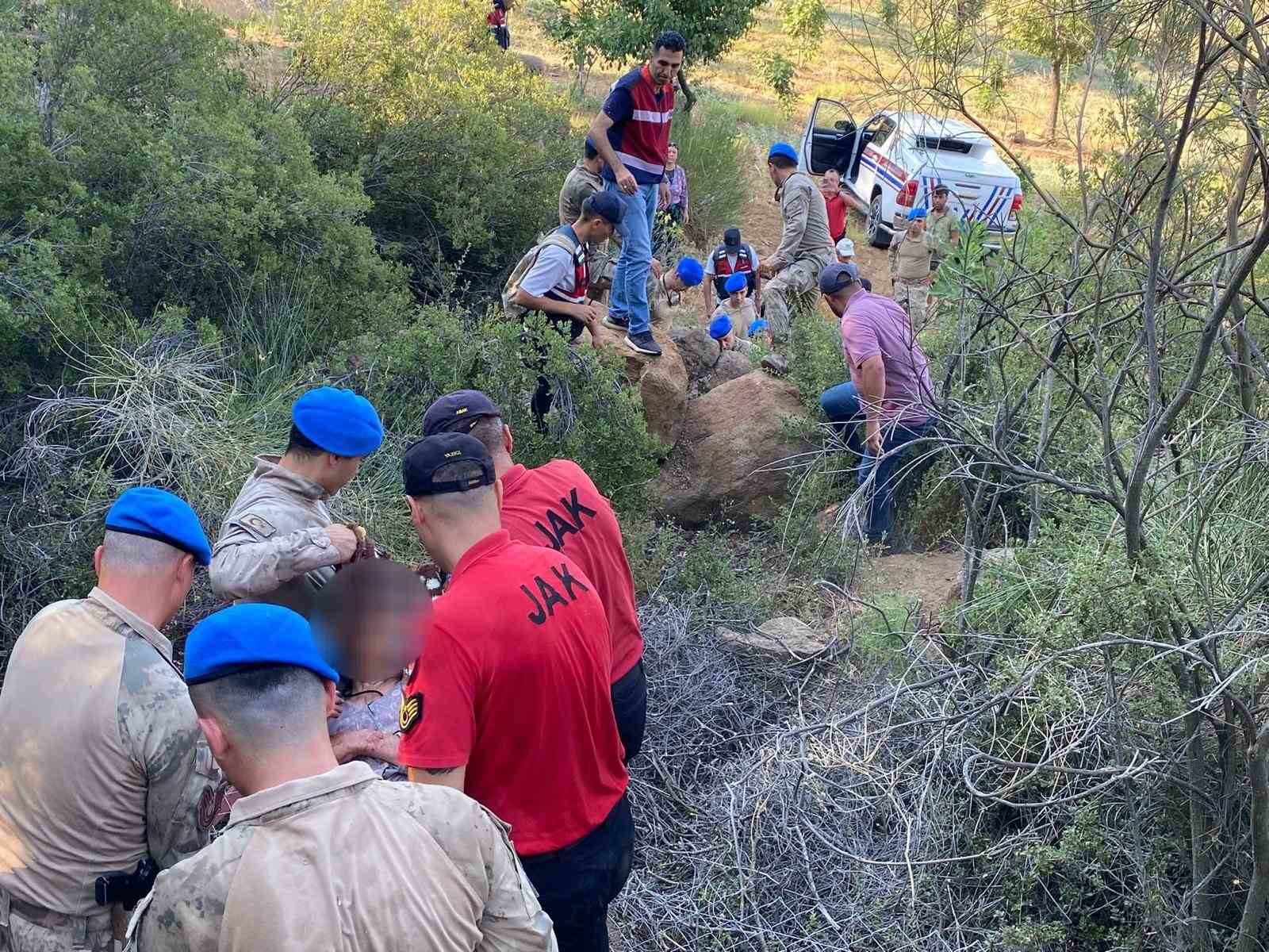 Kaybolan şahıs ormanlık alanda bulundu