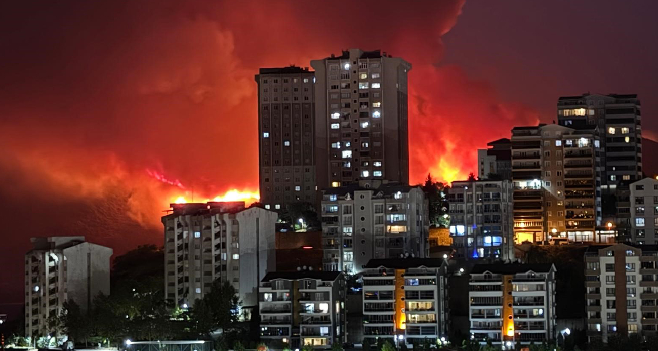 Bölge araç giriş çıkışına kapatıldı!