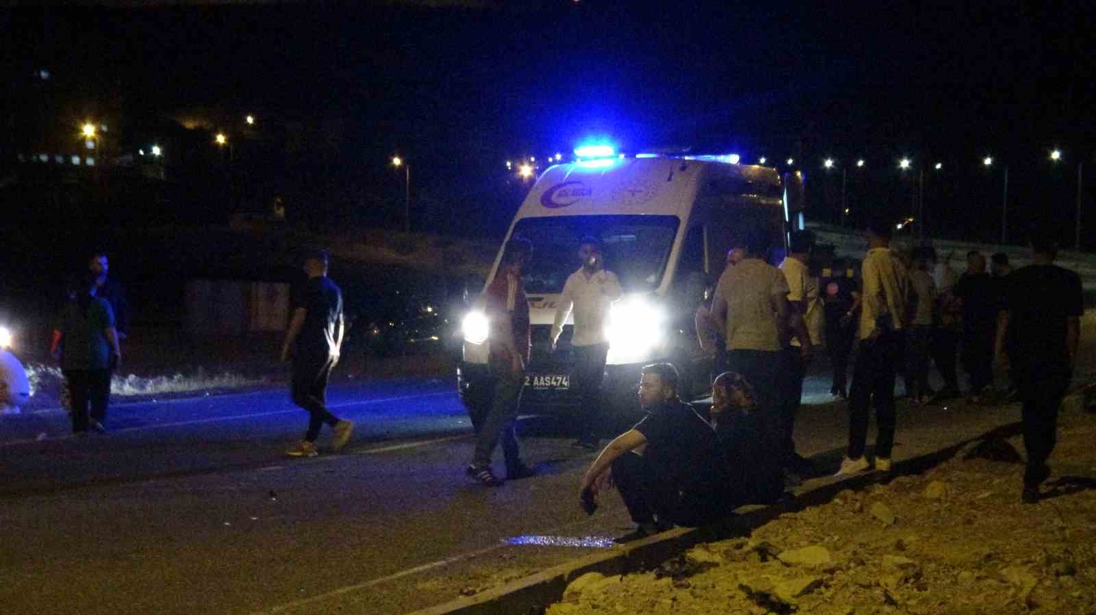 Gercüş’te feci kaza: Motosiklet sürücüsünün bacağı koptu