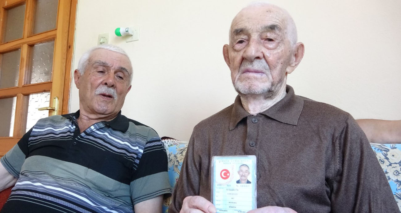 Giresunlu 101 yaşındaki Ali Dede: ''Erdoğan gerçek bir lider