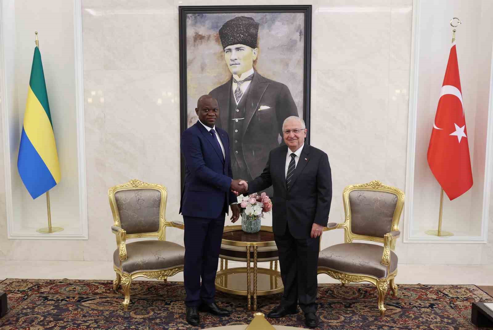 Gabon Cumhurbaşkanı Nguema Ankara’da