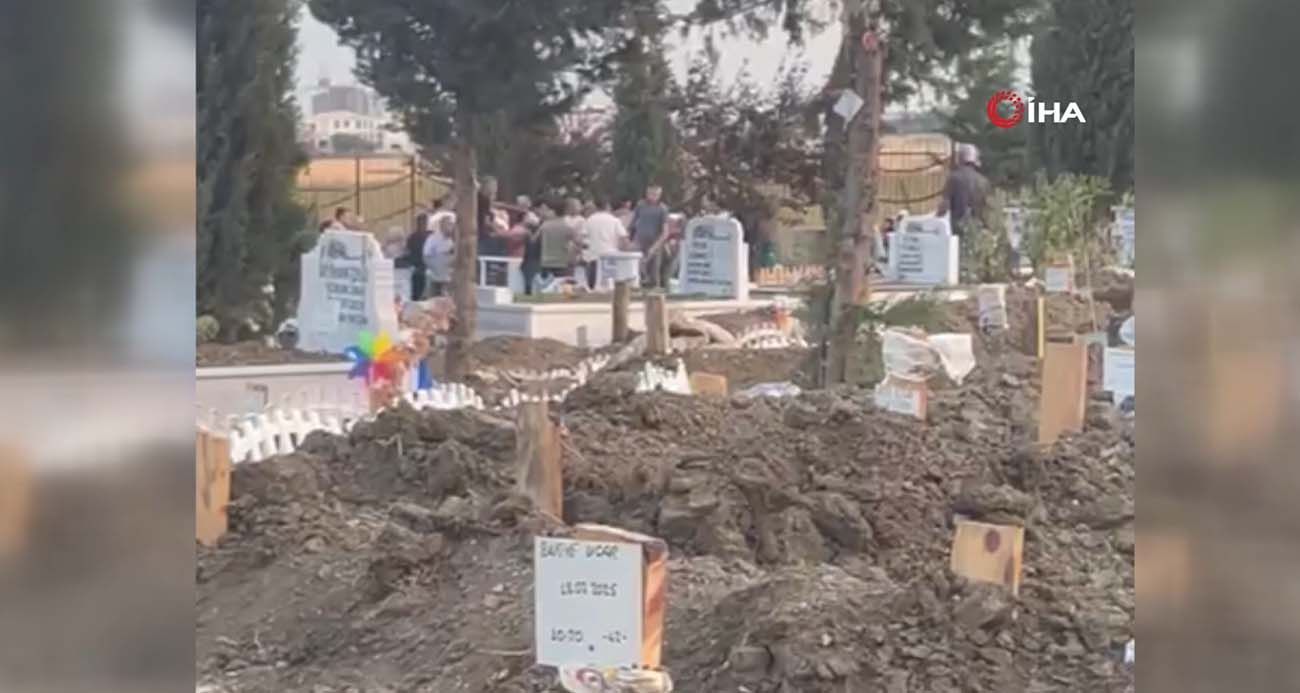 Silivri’de bir mezarlıkta başlayan tartışma kavgaya dönüştü: O anlar kamerada