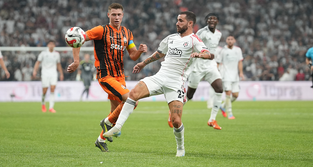 Beşiktaş, Shakhtar Donetsk karşısında tur peşinde