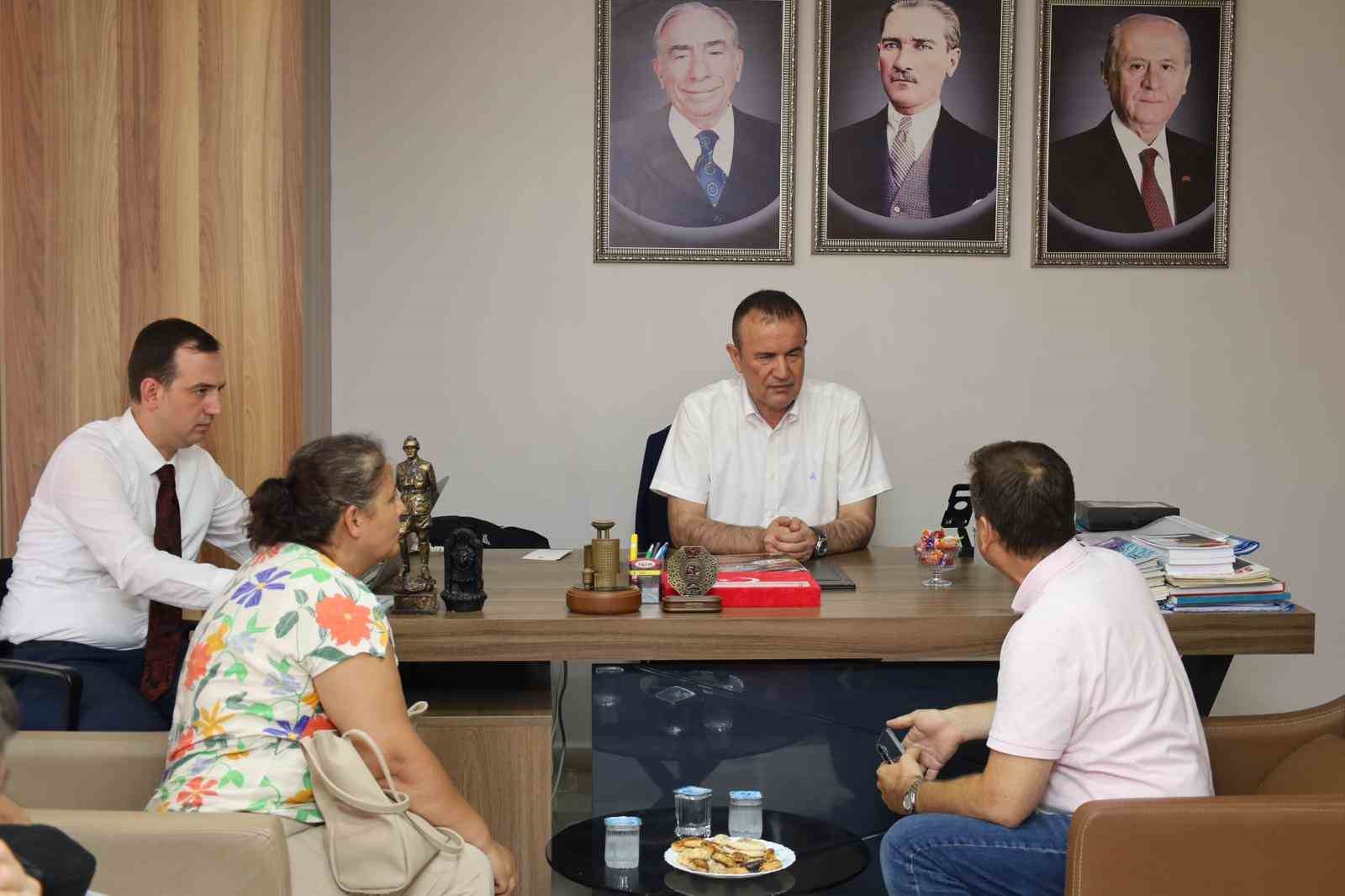 MHP’li Abdurrahman Başkan hemşehrilerini dinledi