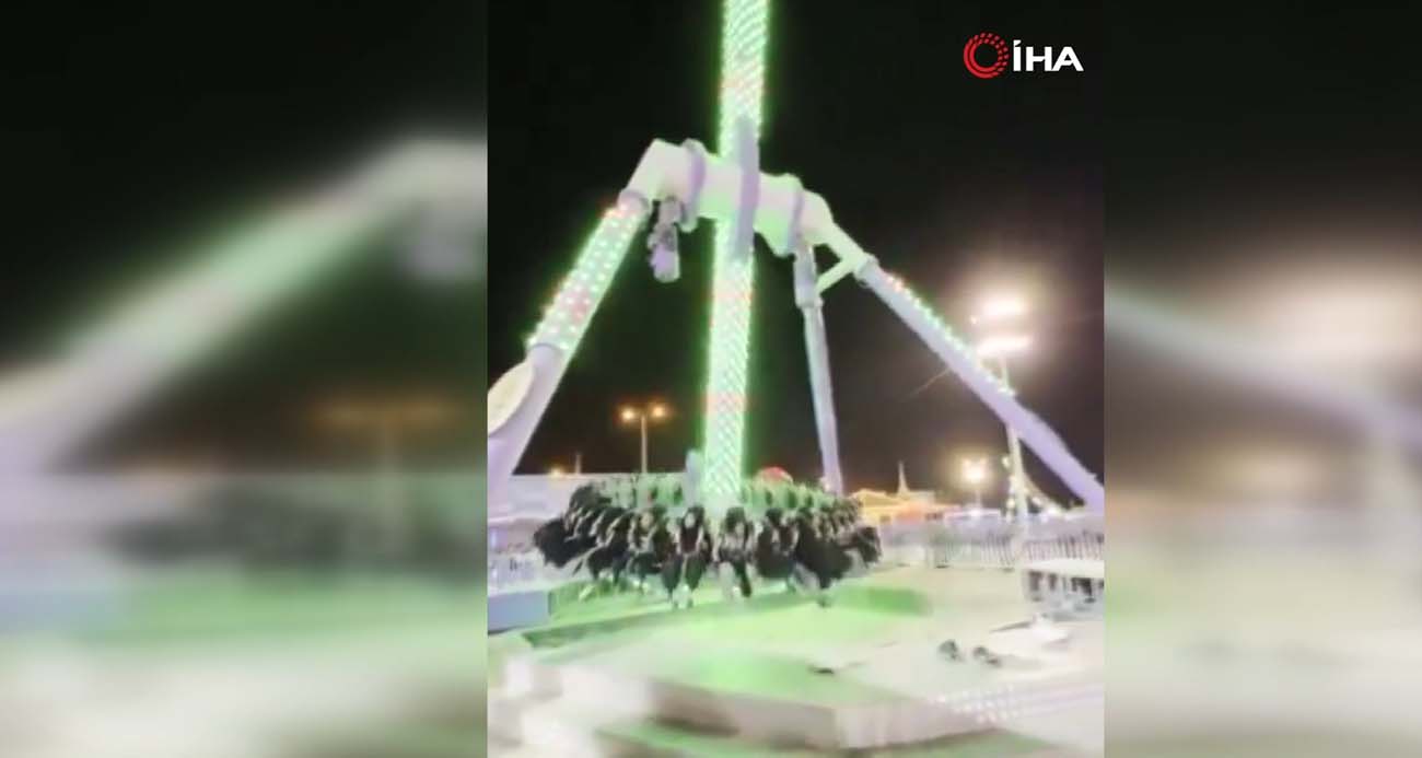 Suudi Arabistan'da lunaparktaki oyuncak yere çakıldı: 23 yaralı