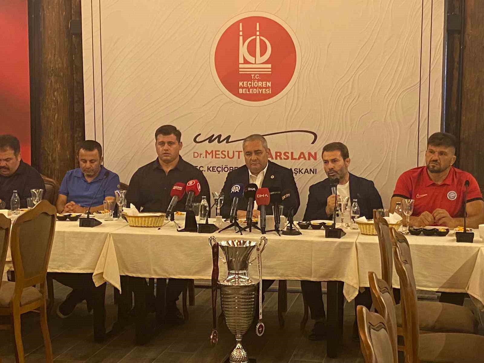 Ankara’da 2. Taha Akgül Karakucak Güreşleri lansmanı düzenlendi