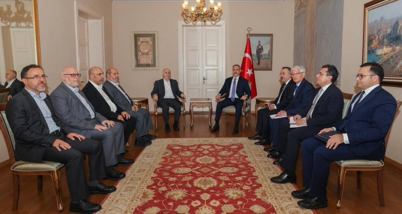 Bakan Fidan ile Hamas heyeti İstanbul’da görüştü