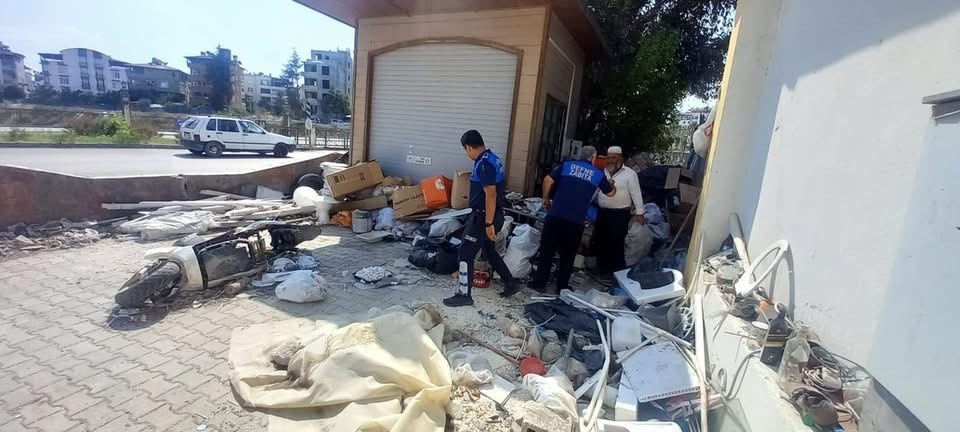 Defne Belediyesi zabıta ekipleri çevre kirliliğine karşı denetimleri sürdürüyor